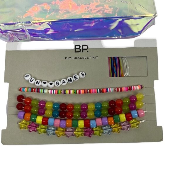 NWT Stocking‎ Stuffer Kids DIY Bracelet Kit Nordstrom New With Tags Beaded Beads - Picture 3 of 6